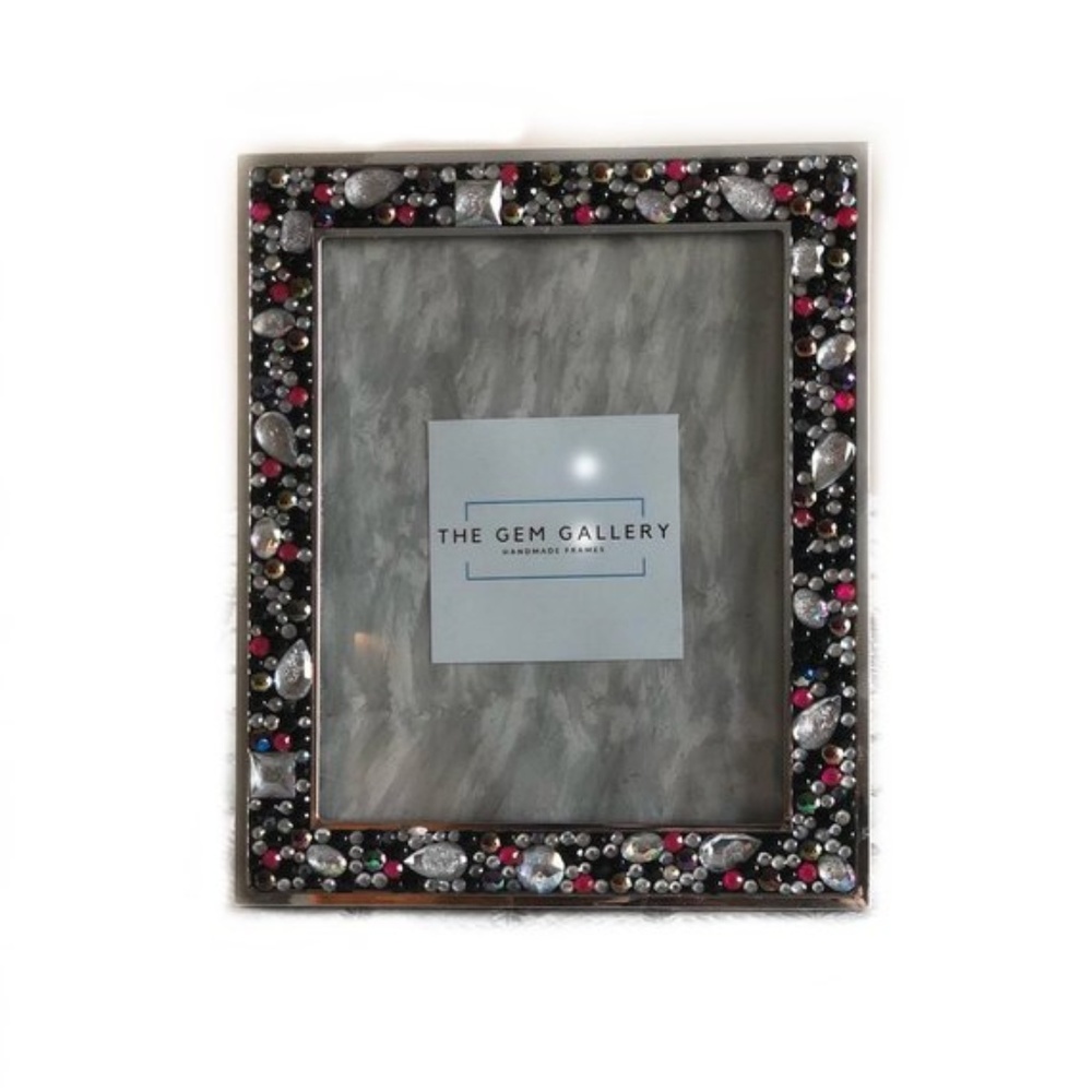 Tuxedo Inspired Jeweled Picture Frame